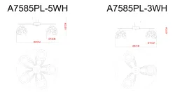 Потолочная люстра Arte Lamp