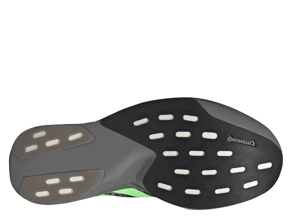 Кроссовки для бега мужские adidas Adizero Evo SL M Чёрно-Лайм