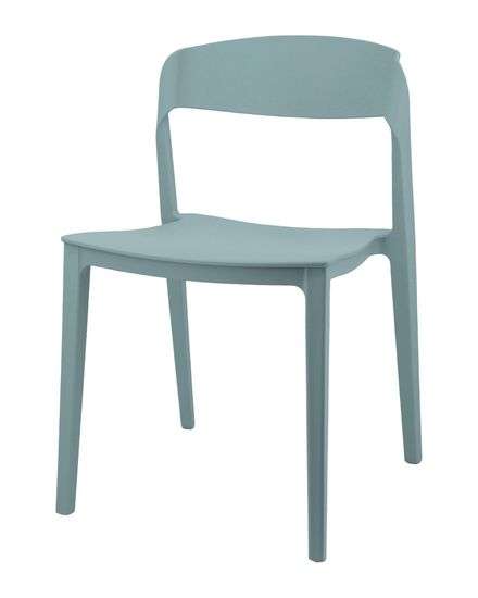 Стул Moris пластик голубой