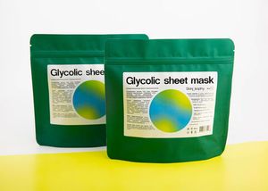 Тканевая обновляющая маска с гликолевой кислотой 2% Skinosophy, 15 шт