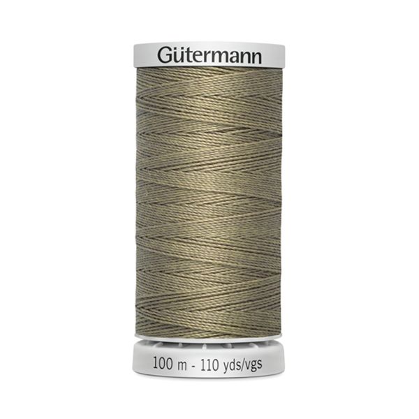 Нитки суперкрепкие Gutermann Extra Strong M782 №40 (100 метров), 5 кат. | 724 бл. серо-коричневый