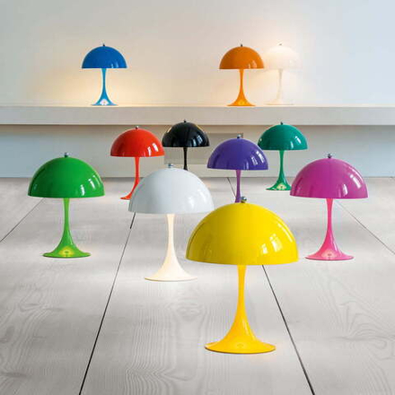 Table design lamp  Panthella by Verpan Panton (White)