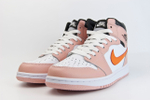 Кроссовки Nike Air Jordan 1 Wmns White / Peach / Orange