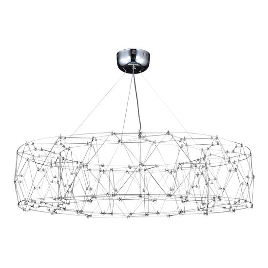 SL6602.103.72 Светильник подвесной ST-Luce Хром/Прозрачный LED 1*72W 4000K GRAVETTA