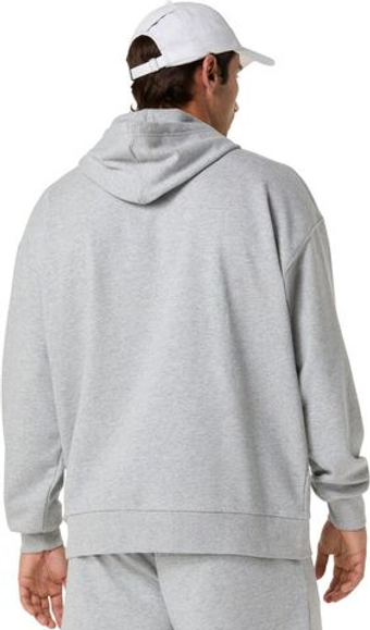 Мужская теннисная кофта Asics French Terry Relaxed Pullover - grey heather