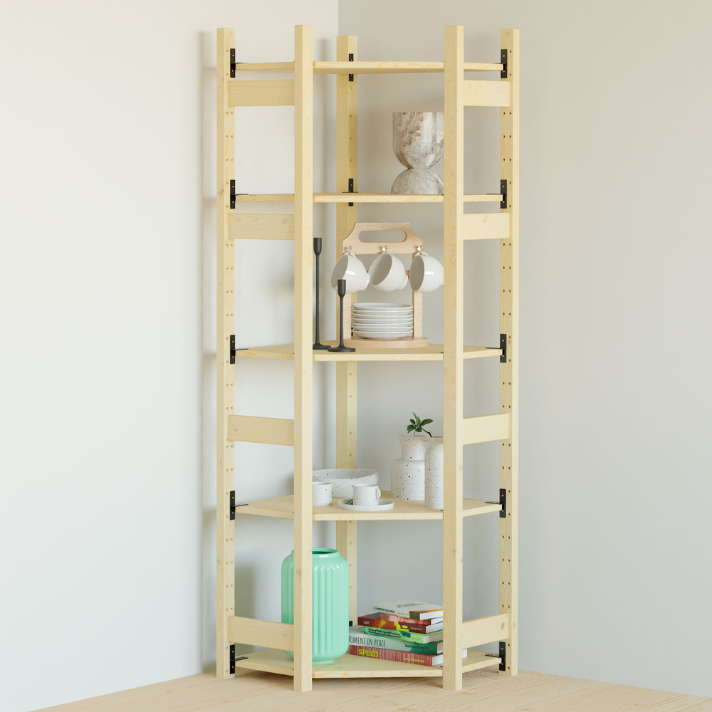 Cтойка для стеллажа ИВАР 179x30 см Икеа IVAR из массива сосны, в натуральной отделке