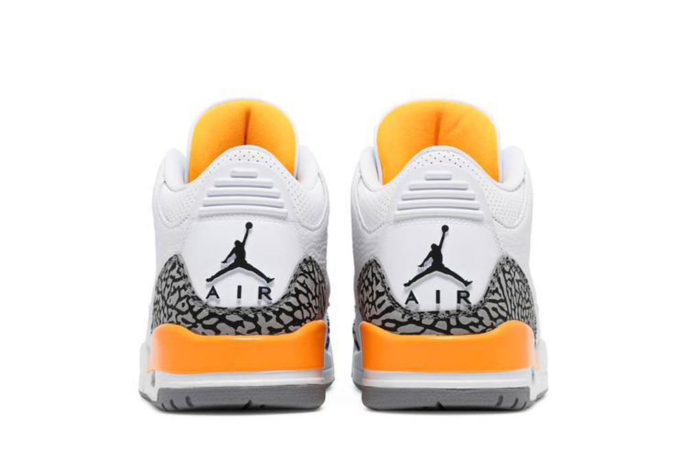 Кроссовки Jordan Air Jordan 3 Retro "Laser Orange" (Женская размерная сетка)