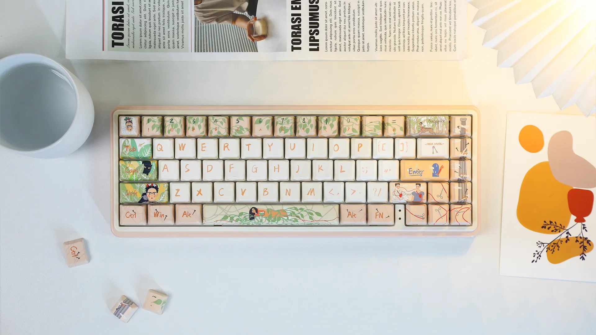 Набор клавиш Varmilo «Frida», PBT Dye-Sub