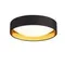SLE201102-01 Светильник потолочный Черный, Золотистый/Белый LED 1*24W 4000K ORBIO