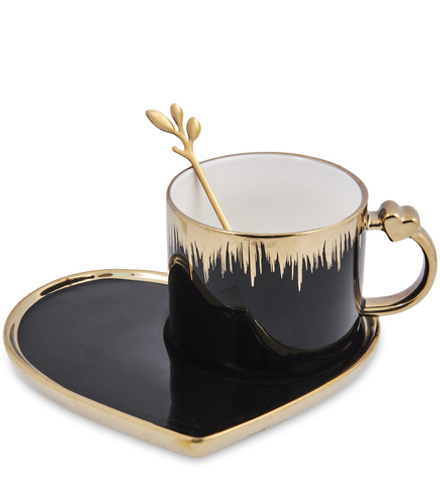 GAEM Art MUG-417/1 Чайная пара «Сердце»