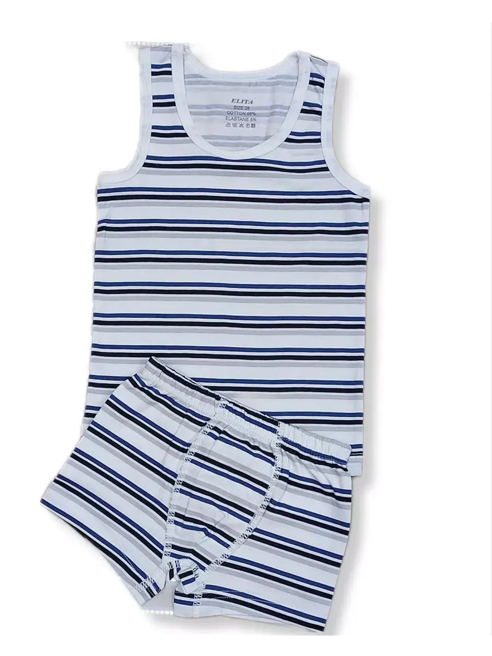 Комплект майка и боксеры для мальчика хлопок