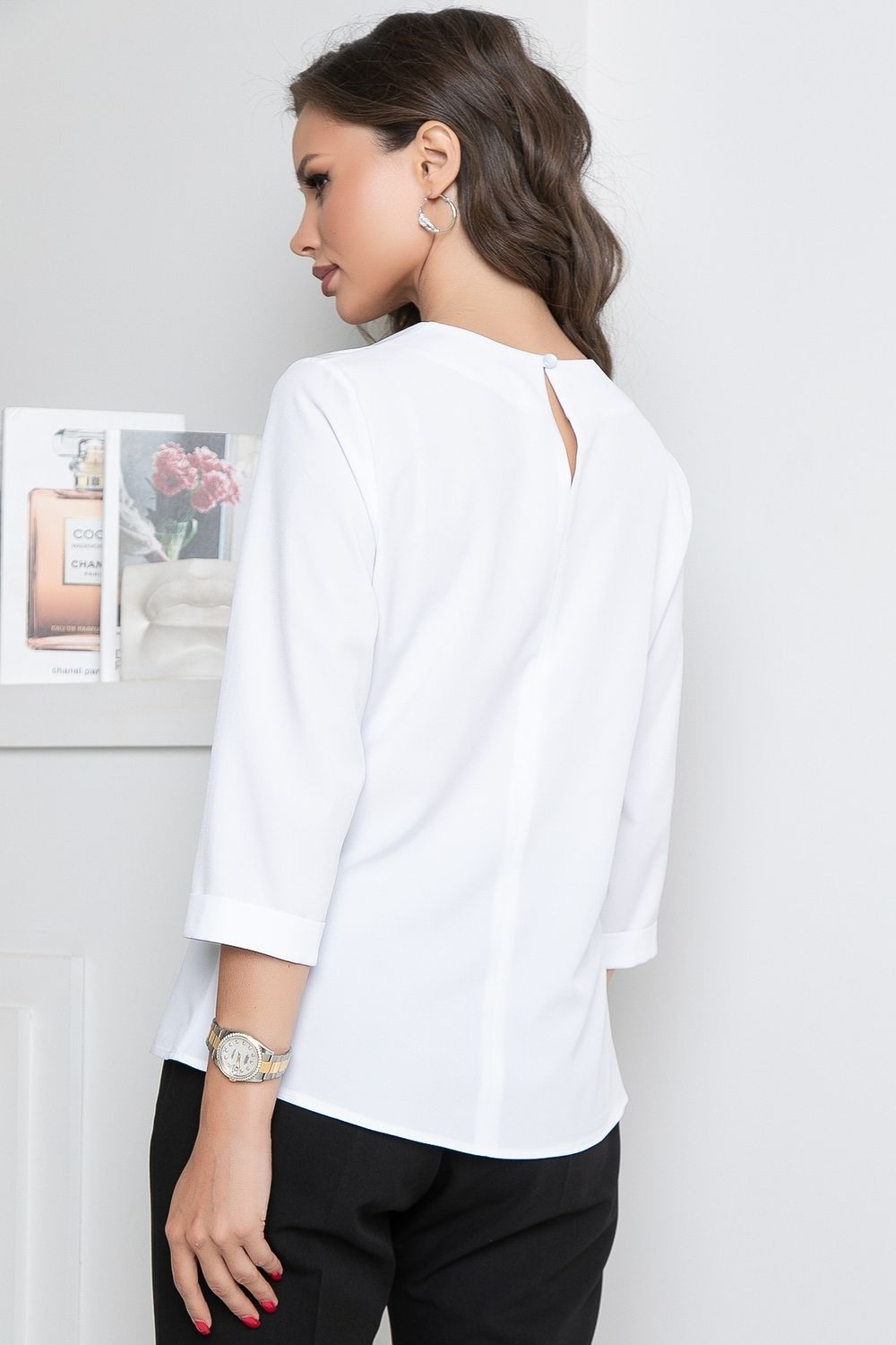 Блуза Виктория (офис, коттон) Diolche