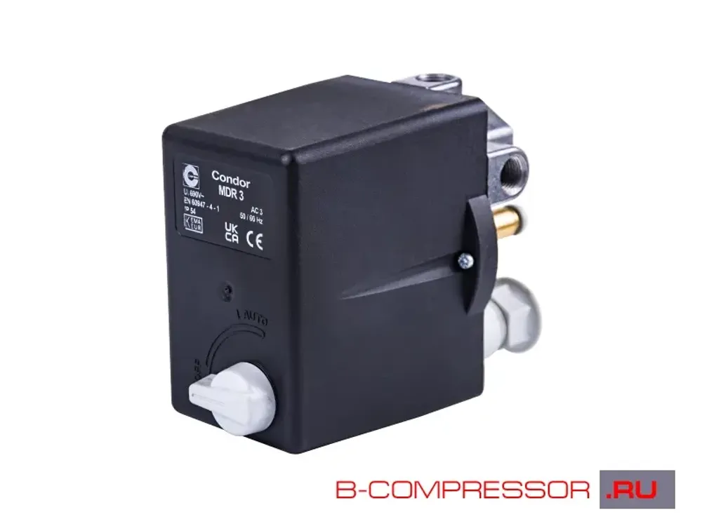 Реле давления 1/2" для компрессоров К20 и К22 до 2013г. MDR 3/25 16А