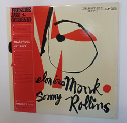 Винтажная виниловая пластинка LP Thelonious Monk Sonny Rollins (Japan 1972)