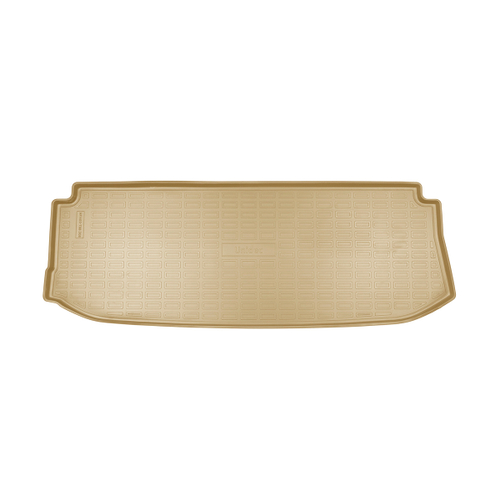Коврик в багажник Norplast/Unidec для Toyota Highlander IV в кузове XU70 (2019-) Бежевый,сложенный 3 ряд, полиуретан, арт.NPA00-T88-308-B