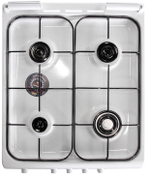 Газовая плита De Luxe 506040.05г(кр) белый