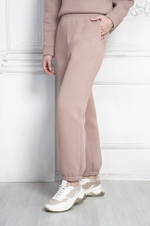 3845 Брюки женские (т.пудровый)