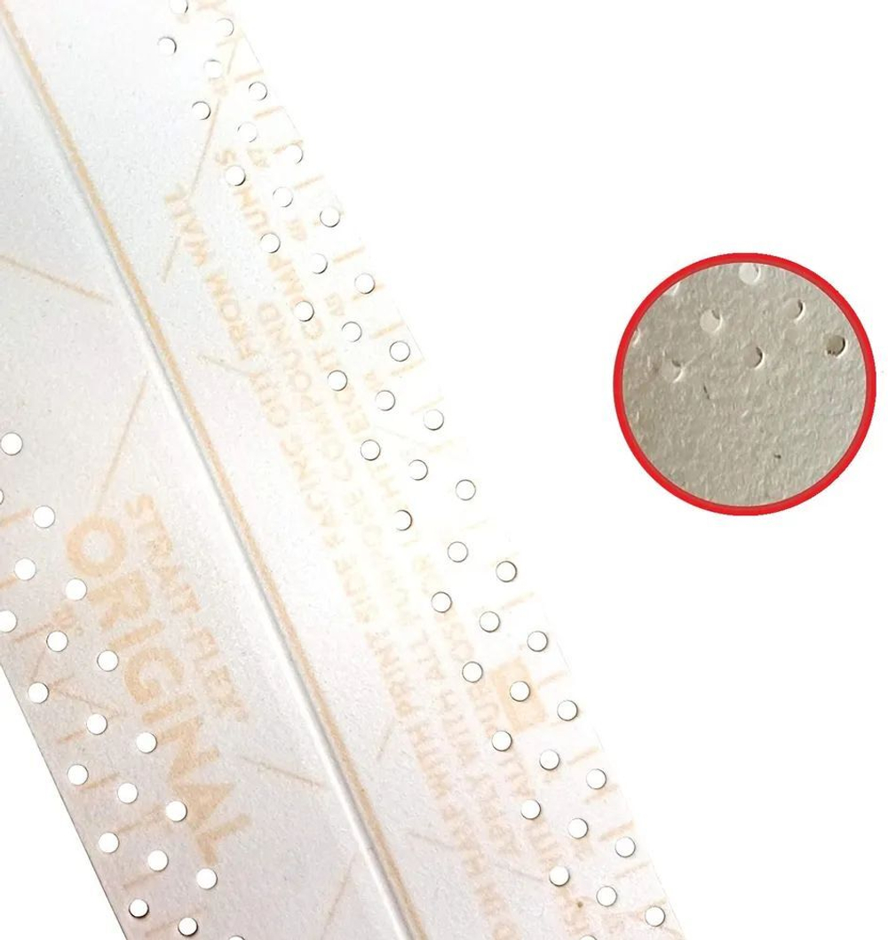 Лента углоформирующая армирующая 30м ,ш/57мм,толщ/0,41мм Tuff-Tape Strait-Flex