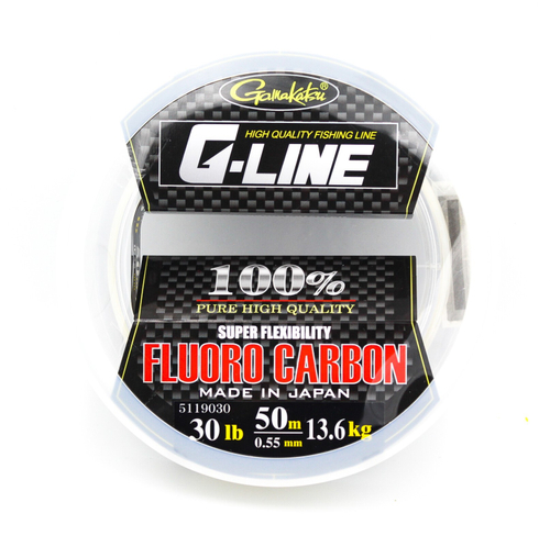 Леска Gamakatsu G Line F Carbon BigSpool 0,75mm 50m 5119050