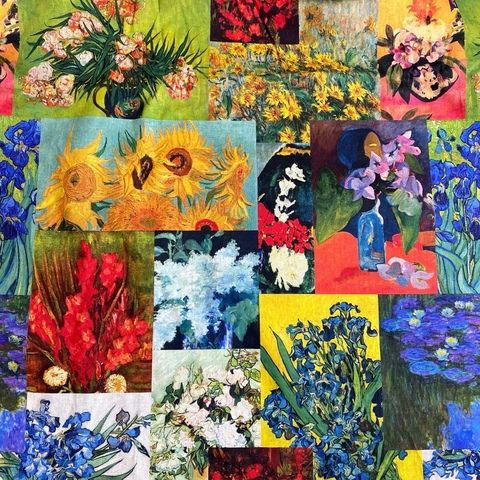 ПРЕДЗАКАЗ, ШЕДЕВРЫ 100% , хлопок Handmade Fabrics