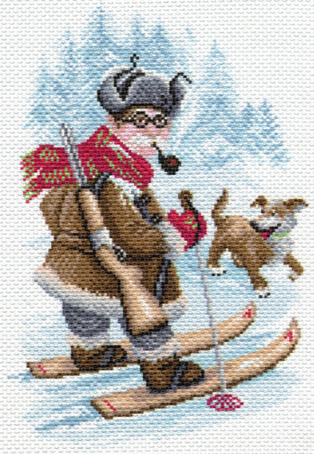 "Охотник"-1672 канва с рисунком