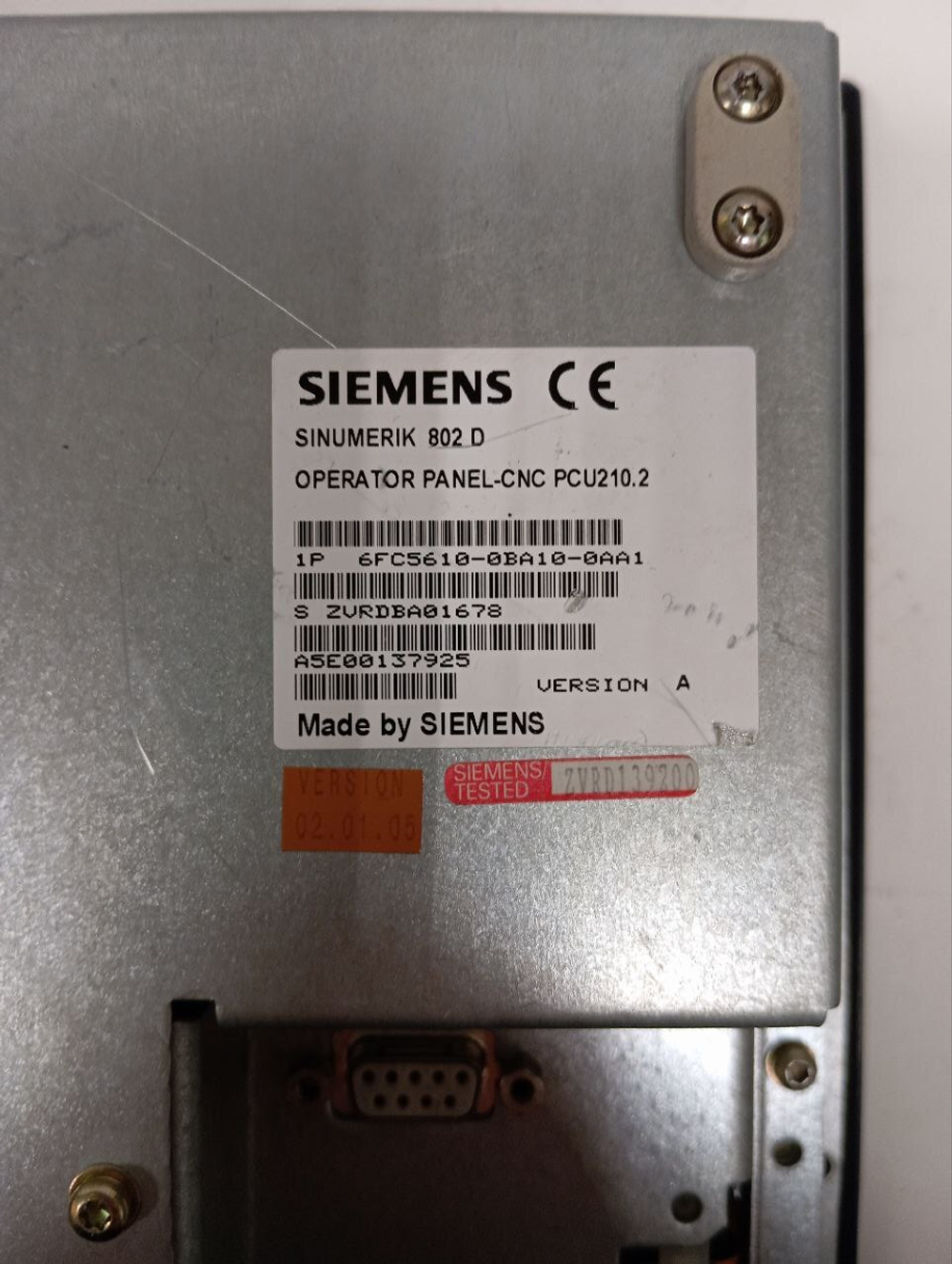 Siemens прочее 6FC5610-0BA10-0AA1 б/у