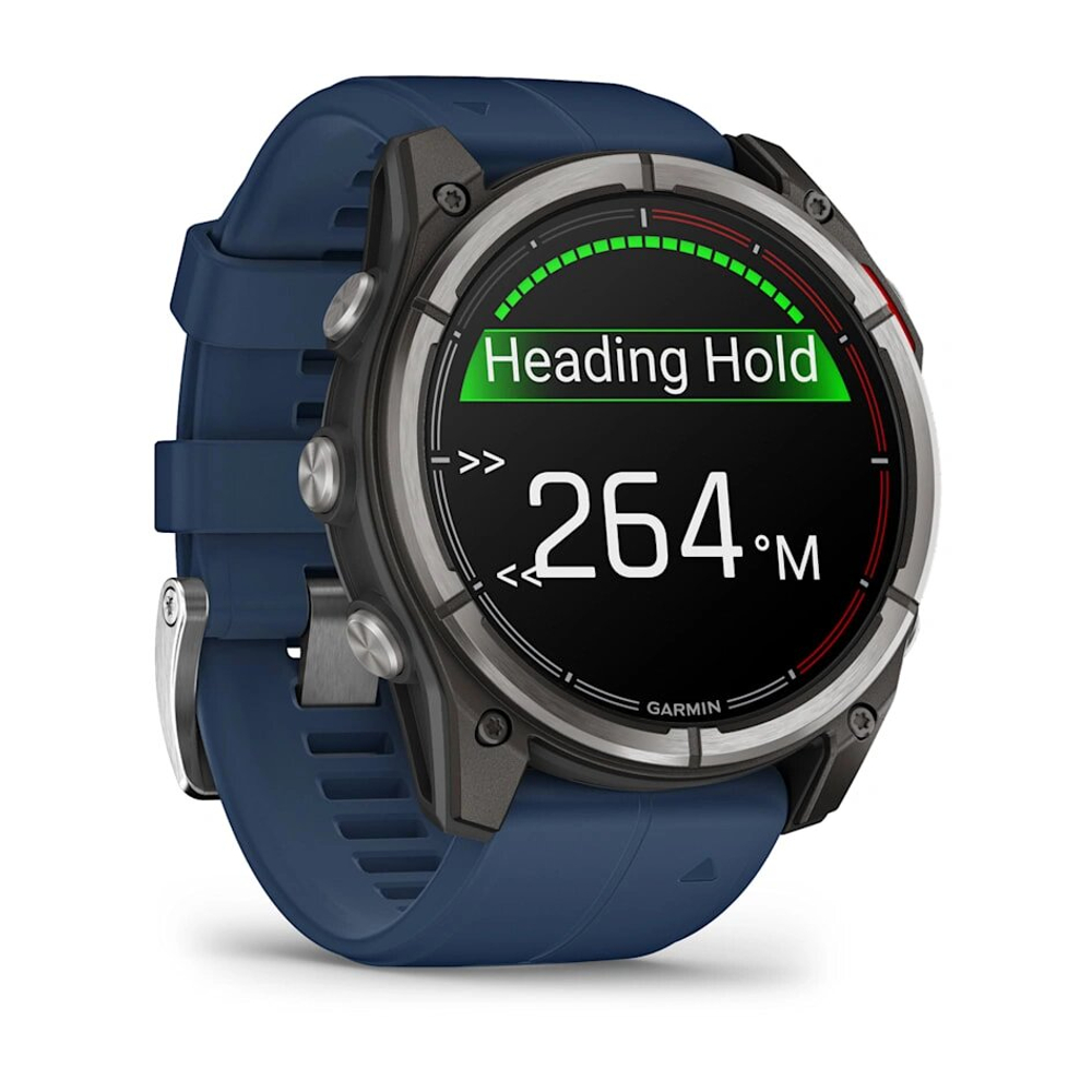 Умные часы Garmin Quatix 8 51mm, Amoled, Sapphire, Premium Marine Smartwatch (010-02905-91)