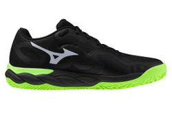 Мужские кроссовки для Падел Mizuno Wave Enforce Court Padel - black/foliage green/glowing