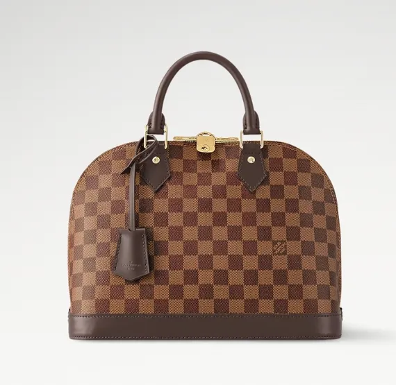 Сумка Louis Vuitton Alma темно-коричневый