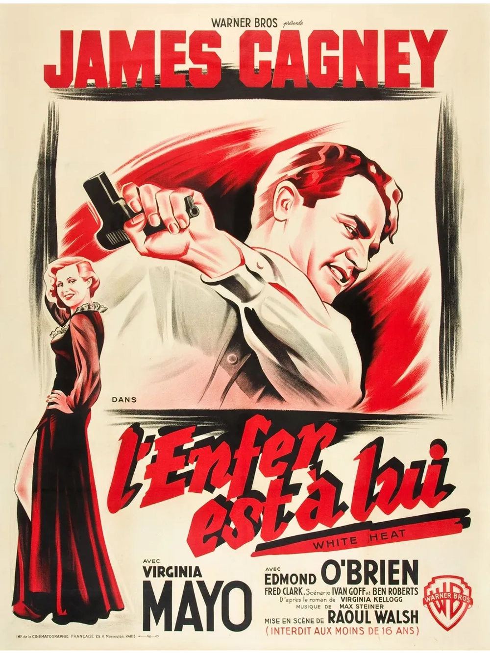 Белая горячка (1949) (DVD-R), Русский язык.