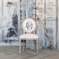 Стул Объект мечты Монограмма буквы O