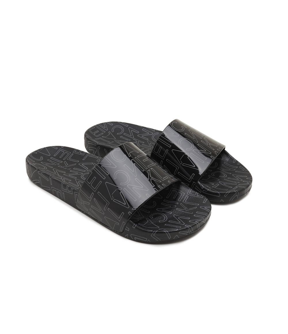 Шлепанцы POOL SLIDE RUBBER Calvin Klein - черный(HM0HM01062)