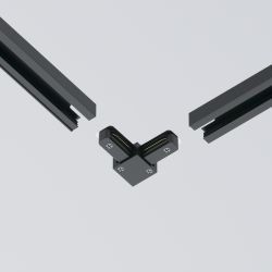 Коннектор угловой для однофазного шинопровода правый Maytoni Unity TRA001CL-11B