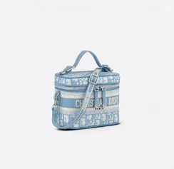 Косметичка Dior Diortravel голубой