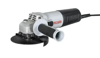 Болгарка Ресанта УШМ-125/1100 (1100 Вт, 11000 об/мин, d диска 125 мм, защитный кожух) / УШМ / Шлифмашина