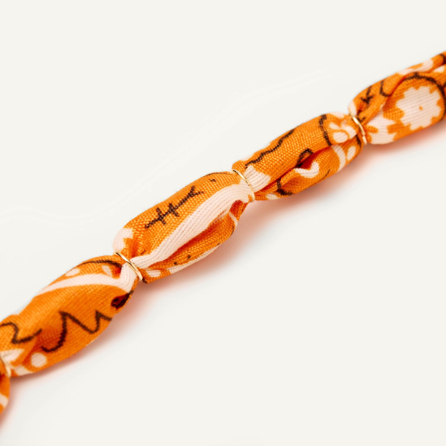 Колье Bandana Necklace - Orange