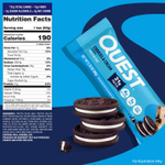Quest Nutrition, Протеиновый батончик, печенье и крем, 4 батончика, 60 г (2,12 унции) каждый