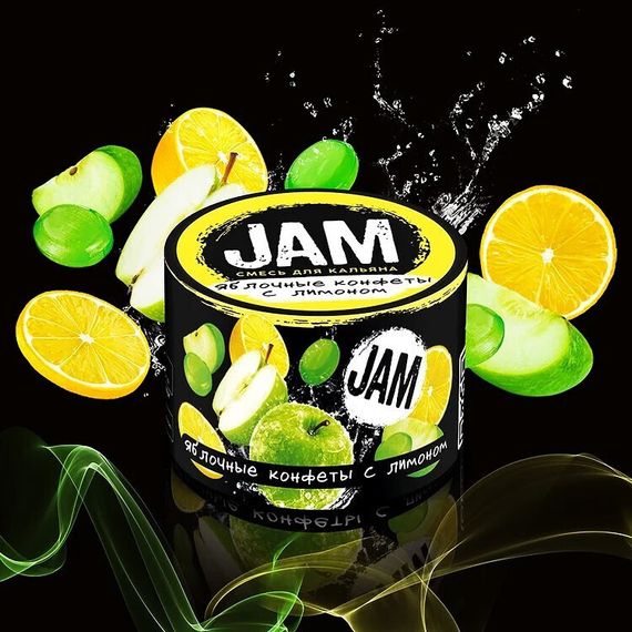 JAM - Яблочные леденцы с лимоном (50г)