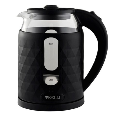 Чайник электрический KELLI KL-1805 стекло+пластик