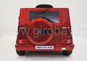 Детский электромобиль River Toys Mercedes-Benz-G-65-LS528 красный