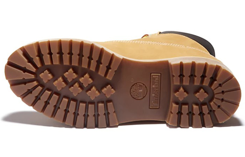 Timberland 6 Inch Premium Waterproof Warm Lined Boot "Wheat Nubuck"