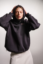 Худи 2.0 из футера с начесом "Графит"