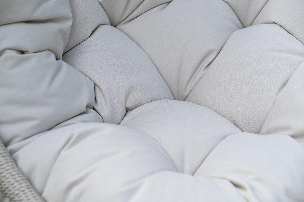 "Севилья" кресло-кокон из искусственного ротанга, цвет бежевый