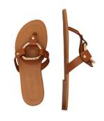 Кожаные вьетнамки See By Chlo\u00e9 - коричневый(SB42081A 19003)