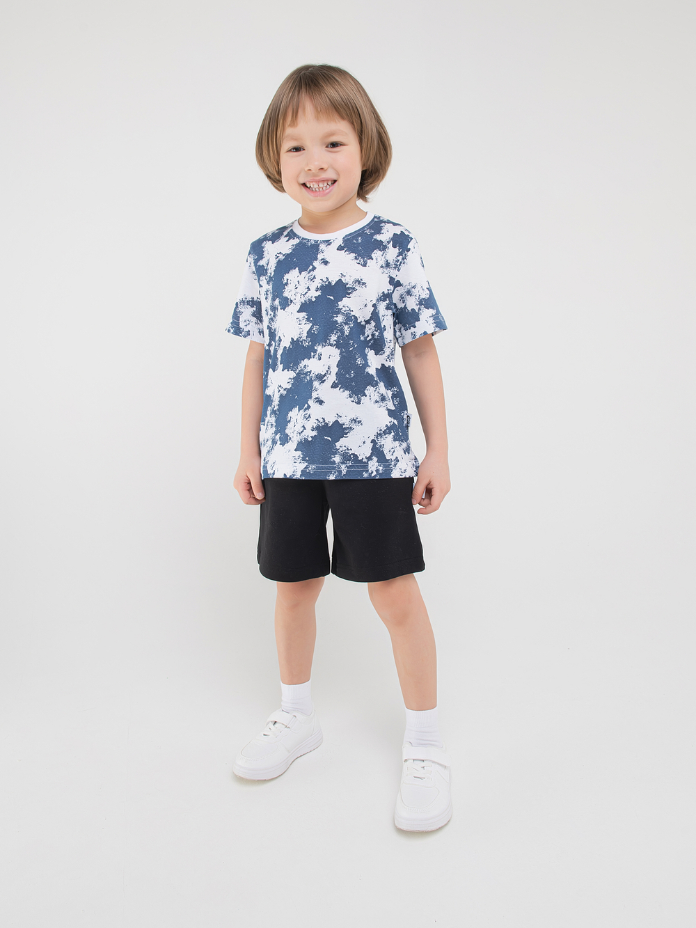 Шорты с карманами "Черный"