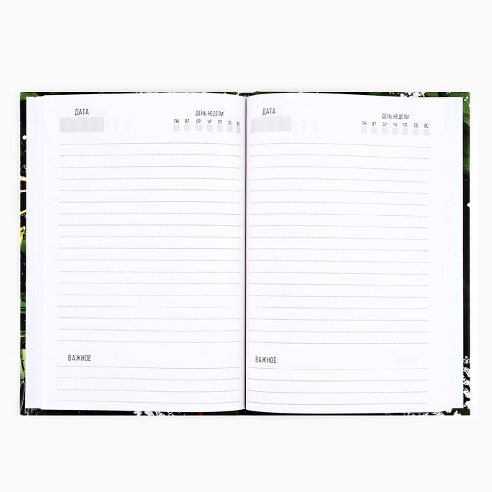 Подарочный набор «23 февраля», ежедневник А5, 80 листов в твердой обложке и кружка