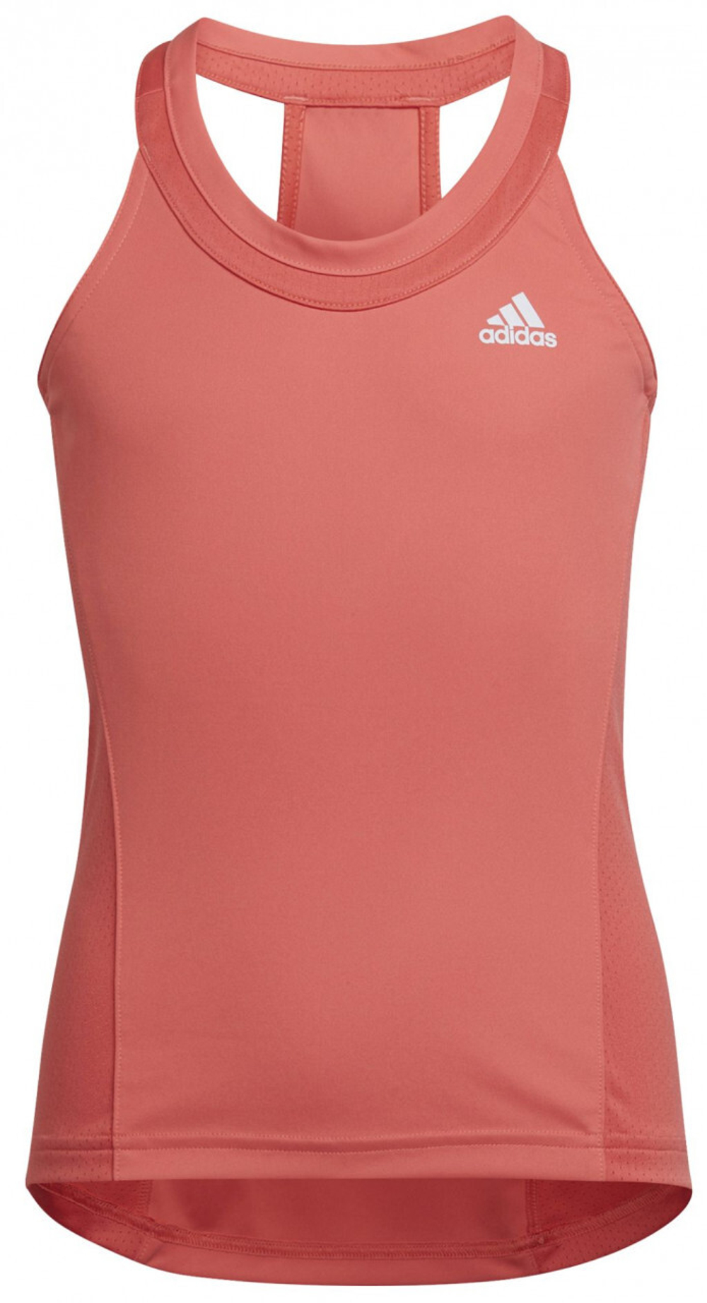 Футболка для девочки теннисная Adidas G Club Tank - белый, разноцветный