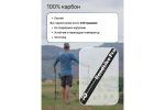 Палки для треккинга RoadLike Carbon Черный