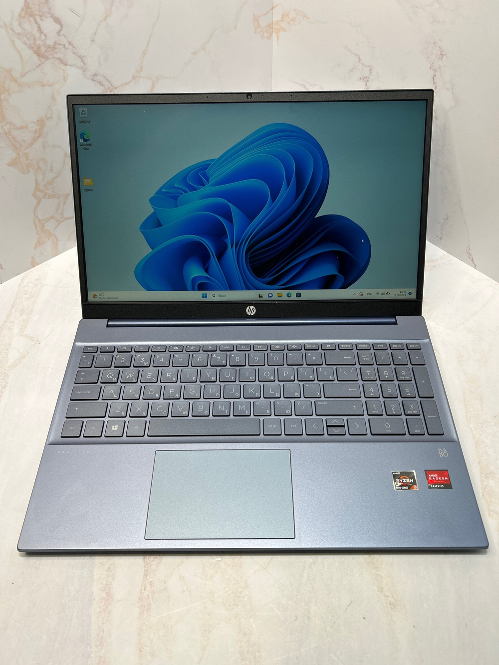 Ноутбук HP Pavilion 15-eh0047ur. Производитель CPU: AMD, Линейка CPU: Ryzen 3, CPU: Ryzen 3 4300U, RAM: 8Gb, SSD: 512Gb, GPU: AMD Radeon, Диагональ: 15.6", Разрешение: 1920*1080, Тип экрана: IPS, OS: DOS, Цвет: Черный, BackLight: LED, Состояние: C1