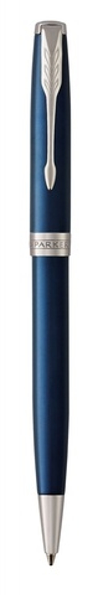 Шариковая ручка Sonnet Blue Lacquer CT 1931536, стержень: M, цвет чернил: black , в подарочной упаковке